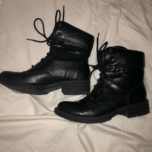 Black Combat Boots